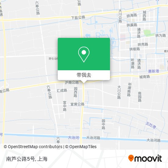 南芦公路5号地图