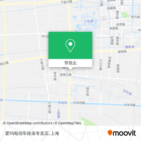 爱玛电动车徐庙专卖店地图
