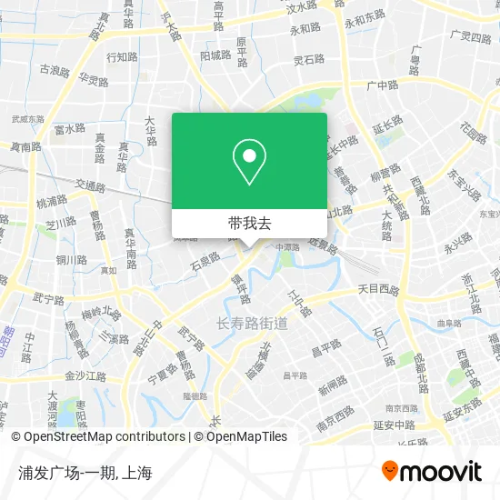 浦发广场-一期地图