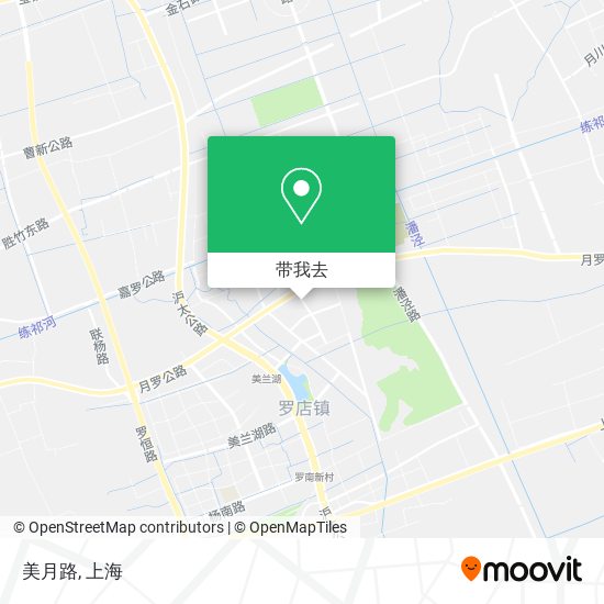 美月路地图