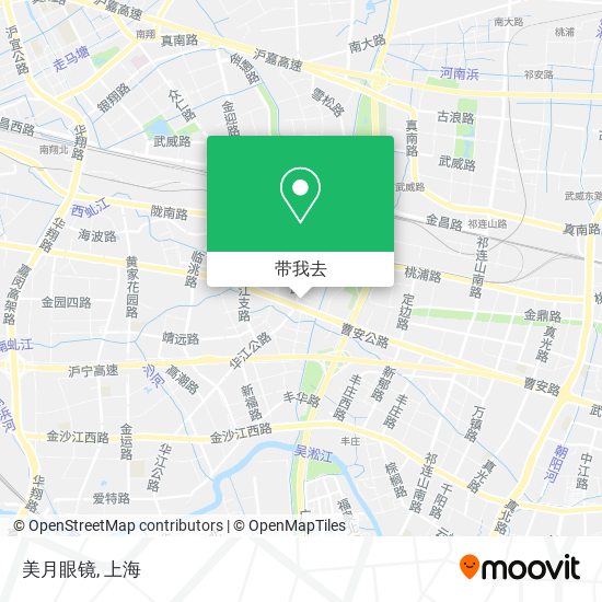美月眼镜地图