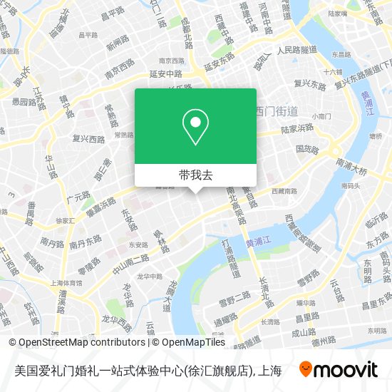 美国爱礼门婚礼一站式体验中心(徐汇旗舰店)地图