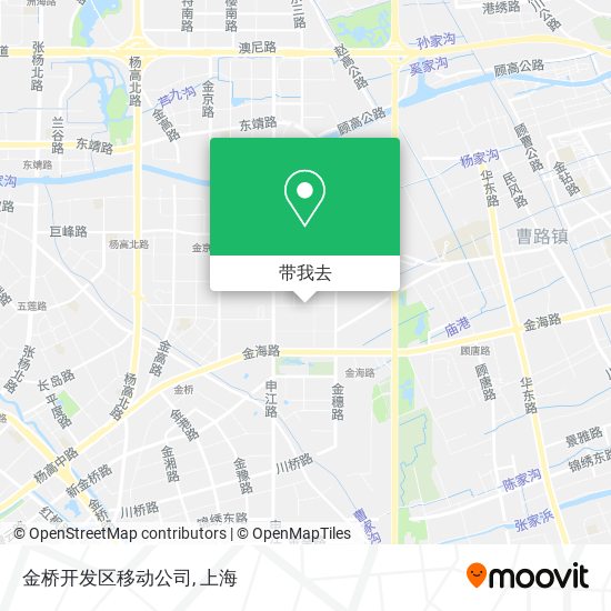 金桥开发区移动公司地图