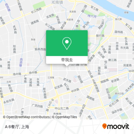 A·8餐厅地图