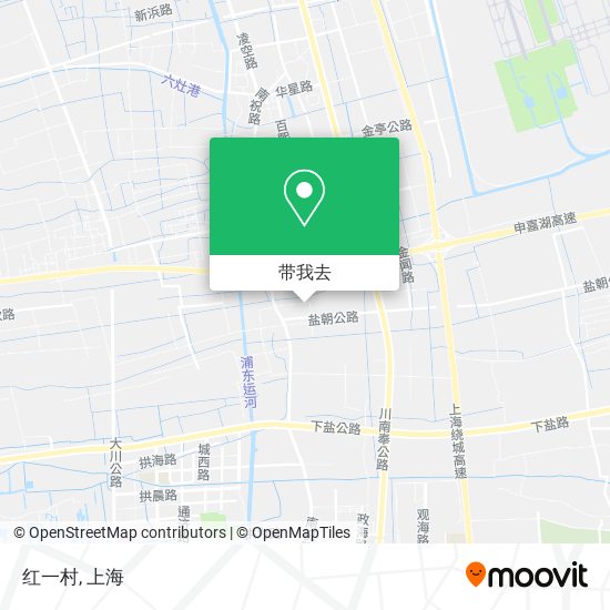 红一村地图