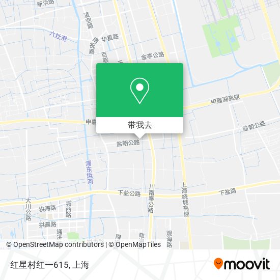 红星村红一615地图