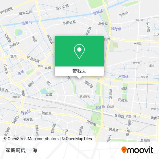 家庭厨房地图