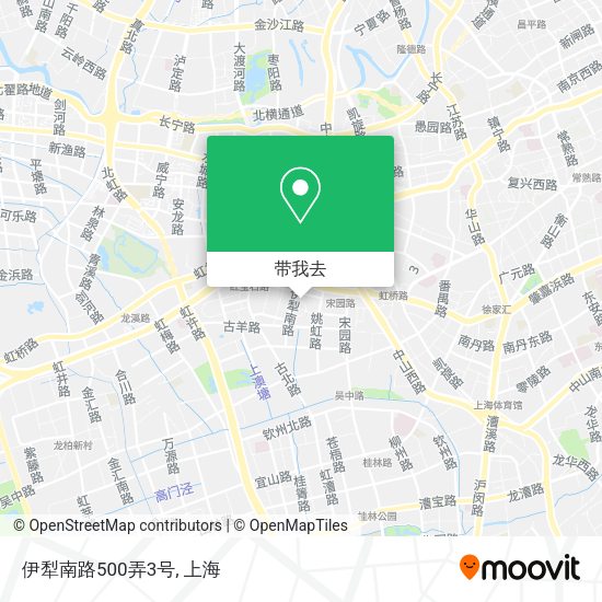 伊犁南路500弄3号地图