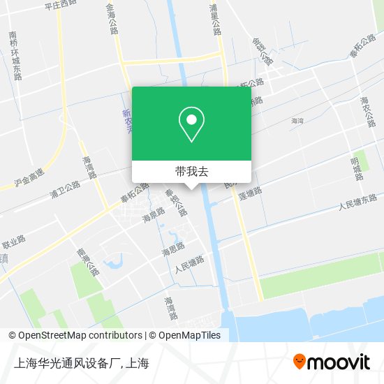上海华光通风设备厂地图