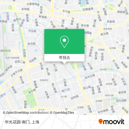 华光花园-南门地图