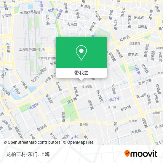 龙柏三村-东门地图