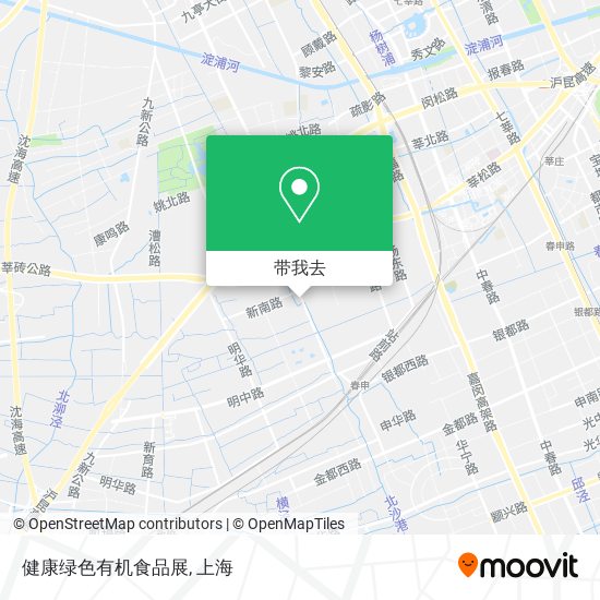 健康绿色有机食品展地图