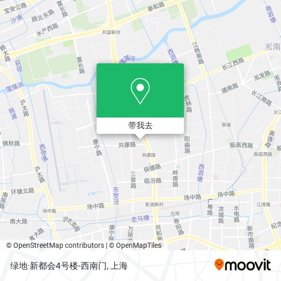 绿地·新都会4号楼-西南门地图