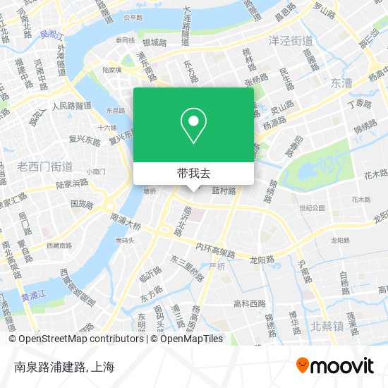 南泉路浦建路地图