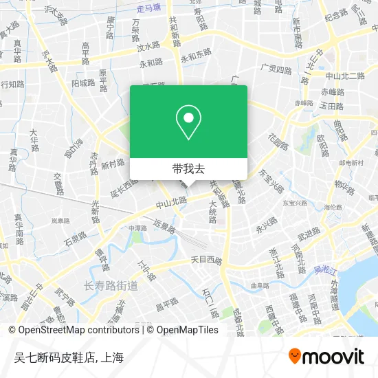 吴七断码皮鞋店地图