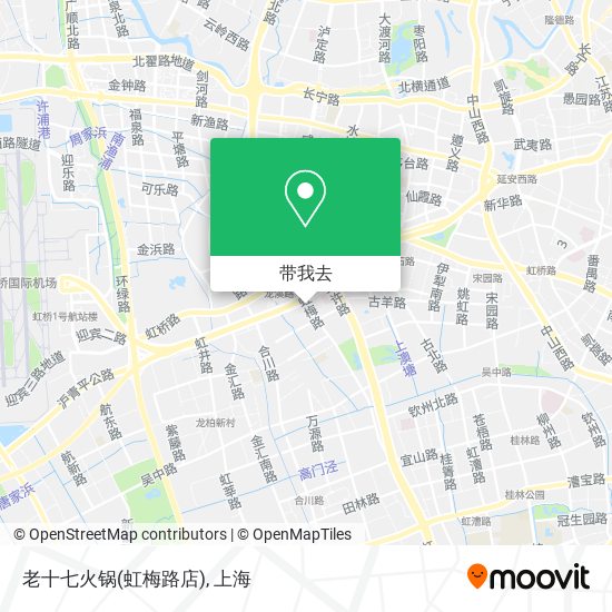 老十七火锅(虹梅路店)地图