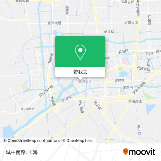 城中南路地图