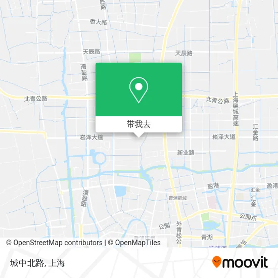 城中北路地图