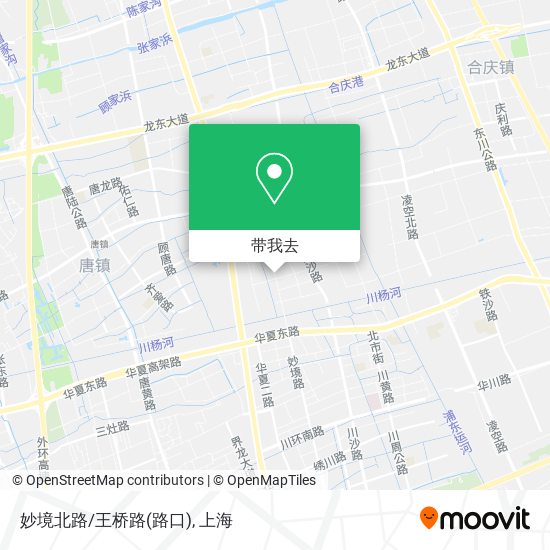 妙境北路/王桥路(路口)地图