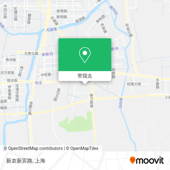 新农新宾路地图