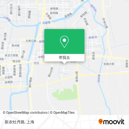 新农牡丹路地图