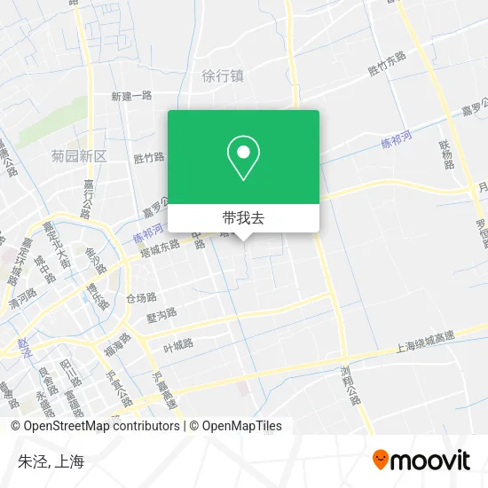 朱泾地图