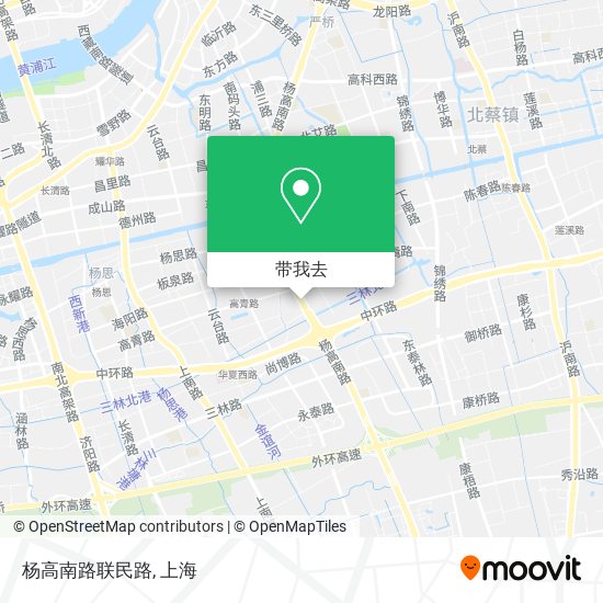 杨高南路联民路地图