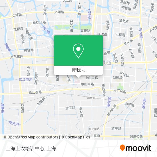 上海上农培训中心地图