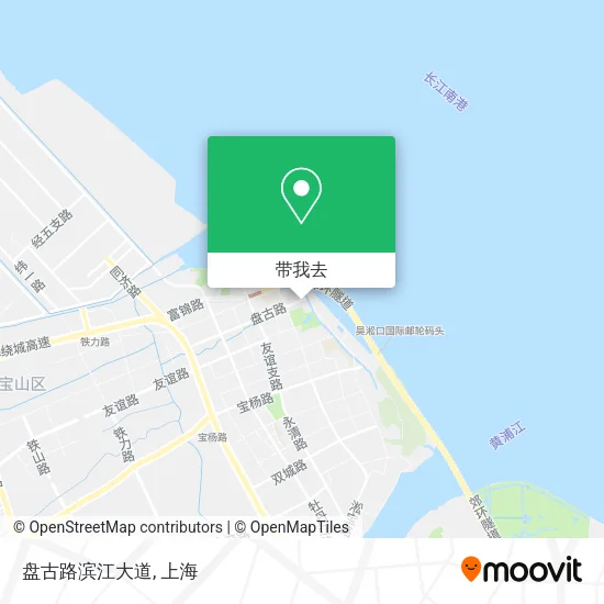盘古路滨江大道地图