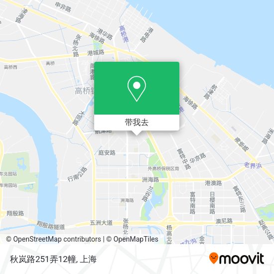 秋岚路251弄12幢地图