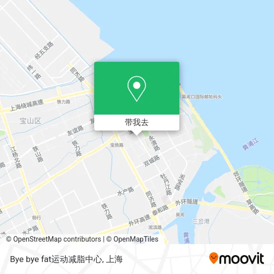 Bye bye fat运动减脂中心地图