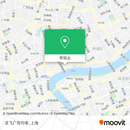 灵飞广告印务地图