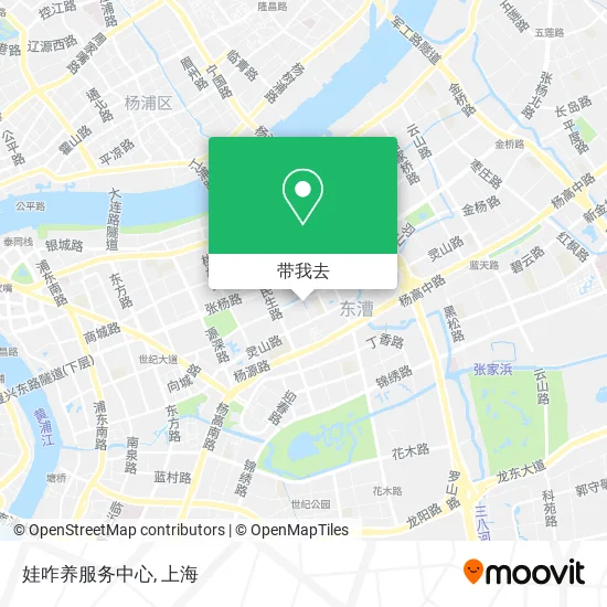 娃咋养服务中心地图