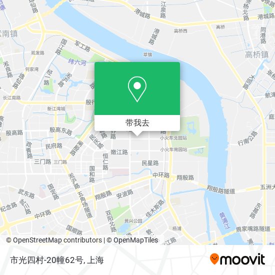 市光四村-20幢62号地图