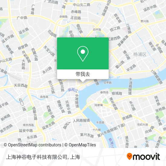 上海神谷电子科技有限公司地图