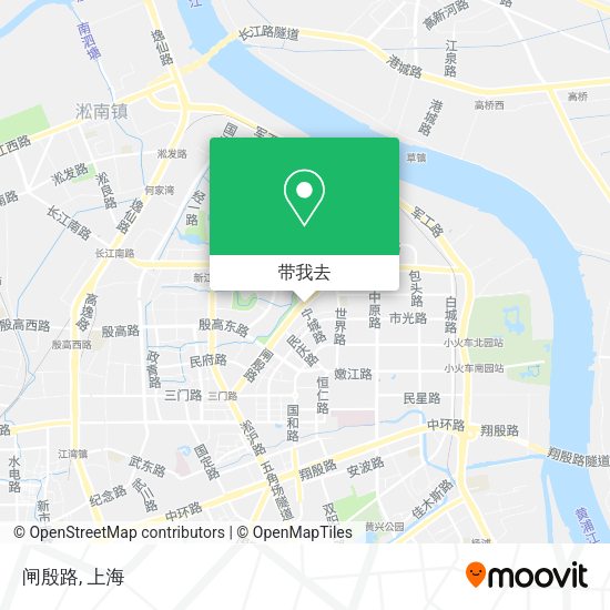 闸殷路地图