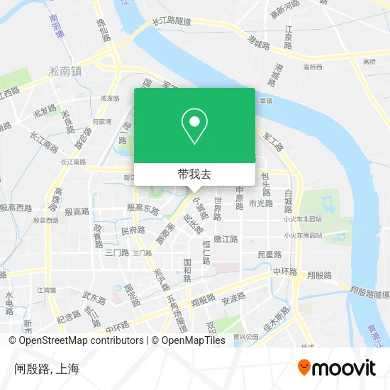 闸殷路地图