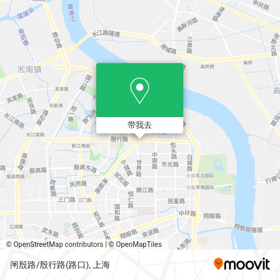 闸殷路/殷行路(路口)地图