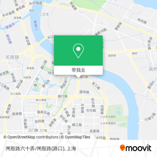 闸殷路六十弄/闸殷路(路口)地图
