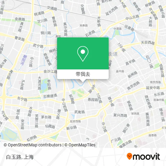 白玉路地图