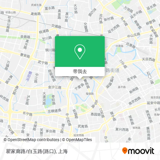 瞿家廊路/白玉路(路口)地图
