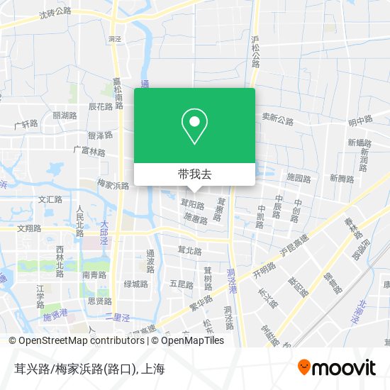 茸兴路/梅家浜路(路口)地图