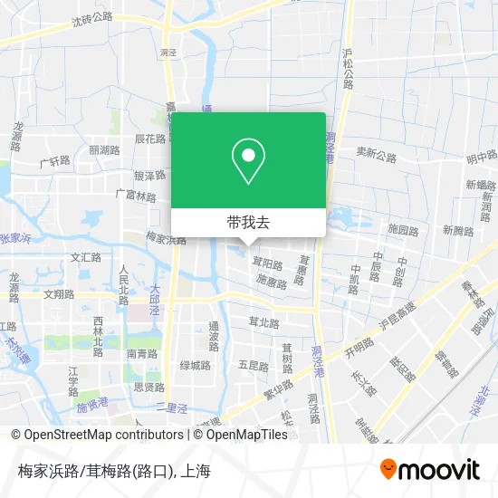 梅家浜路/茸梅路(路口)地图