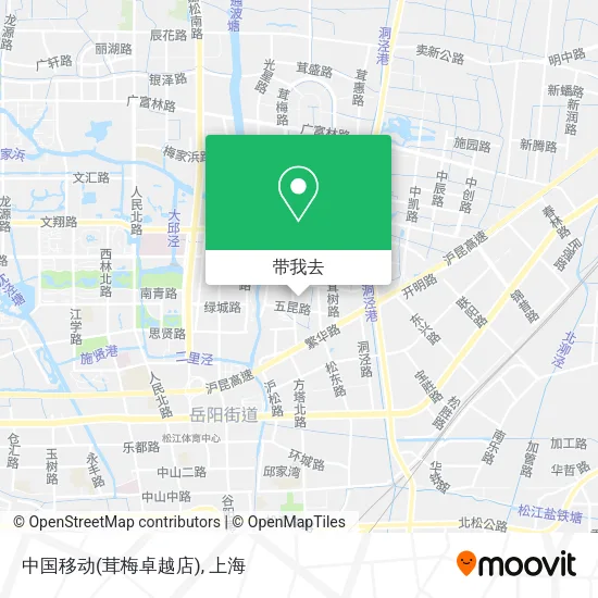 中国移动(茸梅卓越店)地图