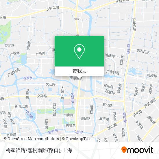 梅家浜路/嘉松南路(路口)地图