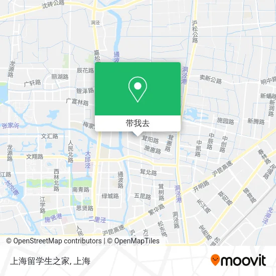上海留学生之家地图