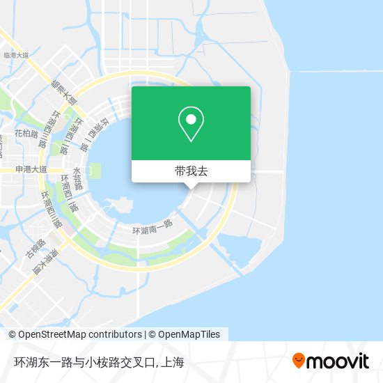 环湖东一路与小桉路交叉口地图