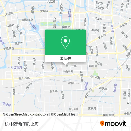 桉林塑钢门窗地图