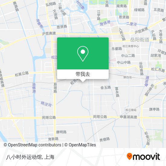 八小时外运动馆地图