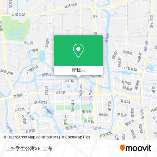 上外学生公寓36地图